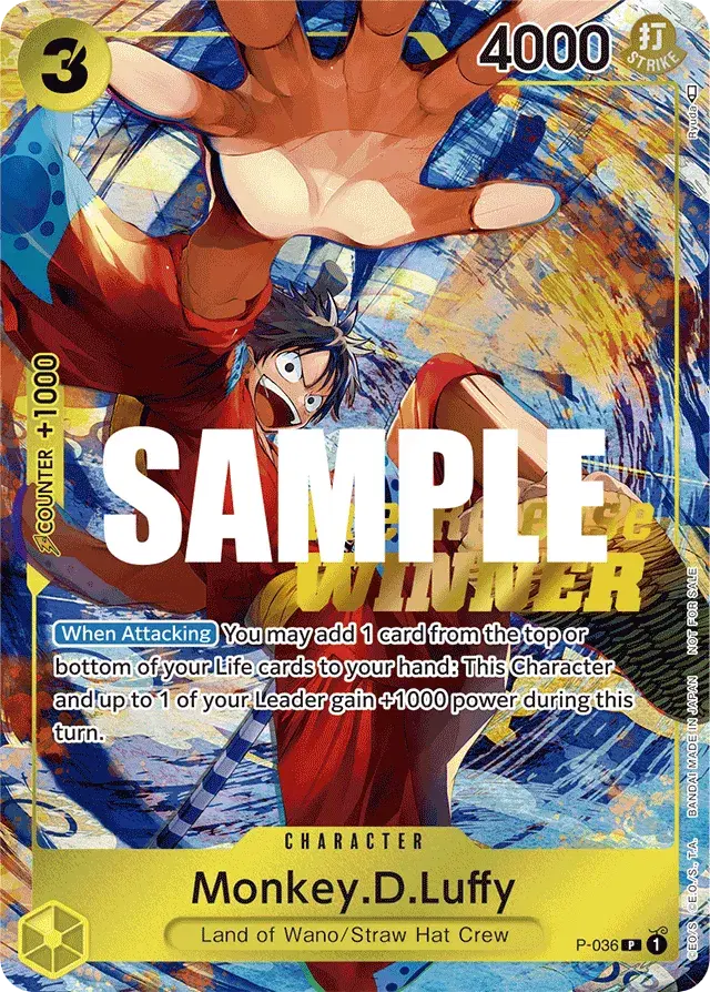 Monkey.D.Luffy Promos 36