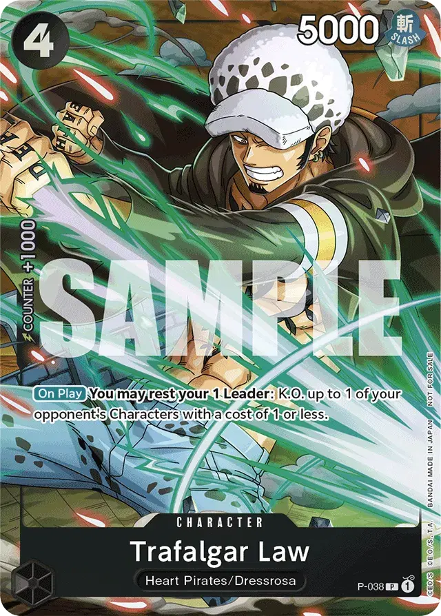 Trafalgar Law Promos 38