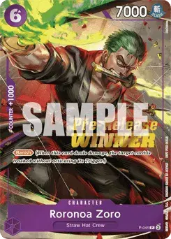 Roronoa Zoro Promos