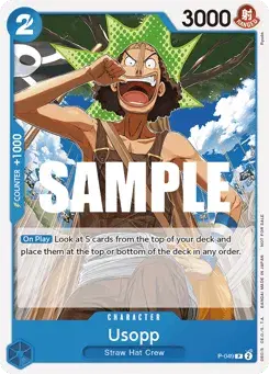 Usopp Promos