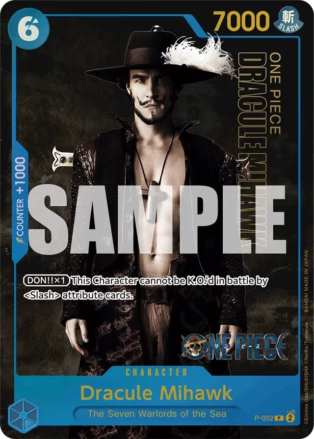 Dracule Mihawk Promos 52