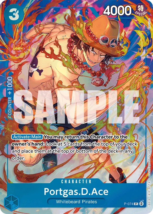Portgas.D.Ace Promos 74