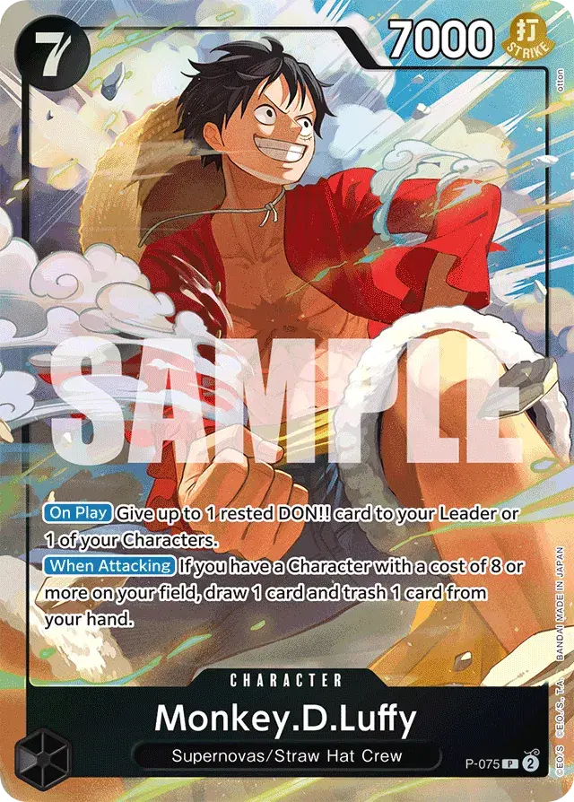 Monkey.D.Luffy Promos 75