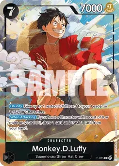 Monkey.D.Luffy Promos