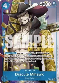 Dracule Mihawk Promos