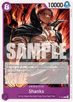 Shanks Promos