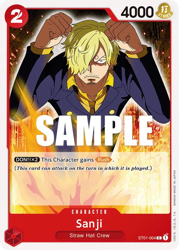 Sanji Straw Hat Crew 4