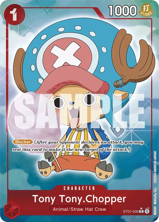 Tony Tony.Chopper Straw Hat Crew 6