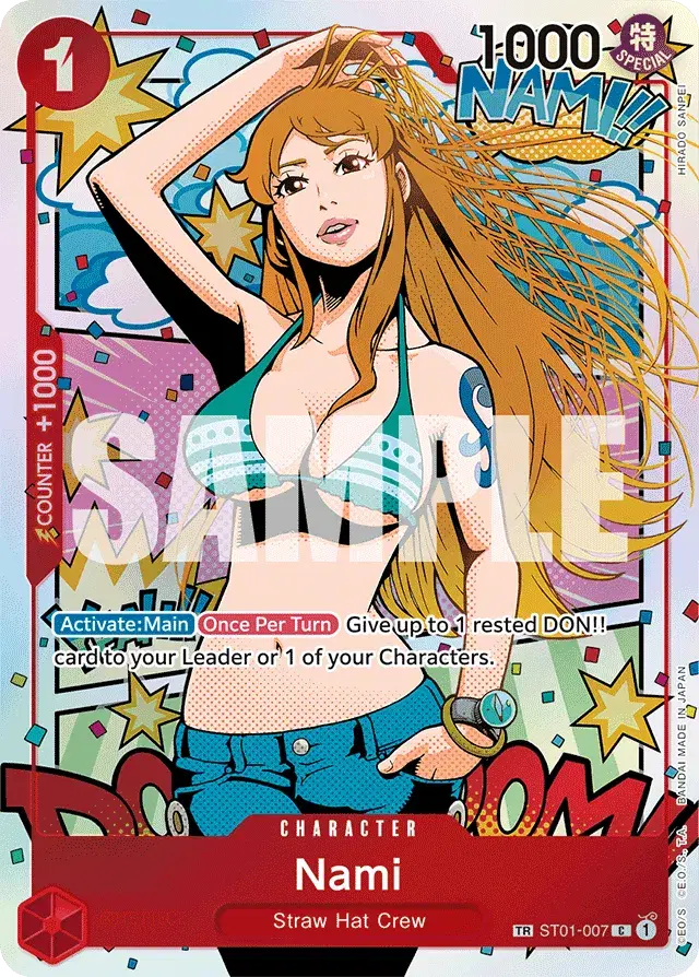 Nami Straw Hat Crew 7
