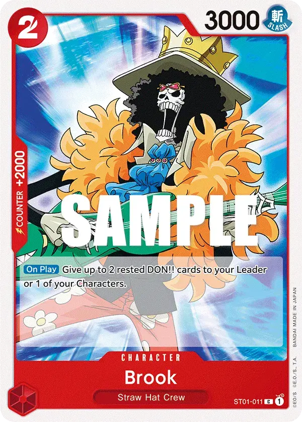 Brook Straw Hat Crew 11