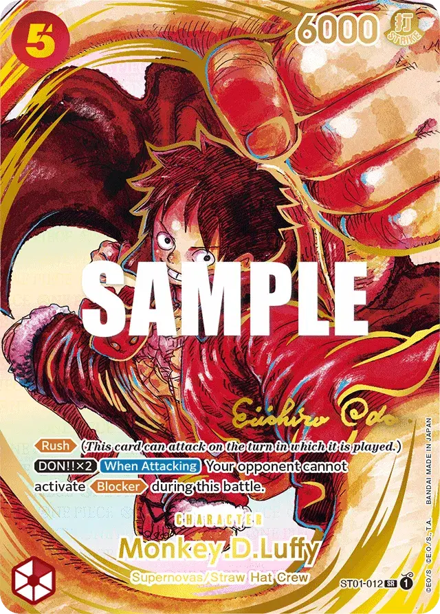 Monkey.D.Luffy Straw Hat Crew 12