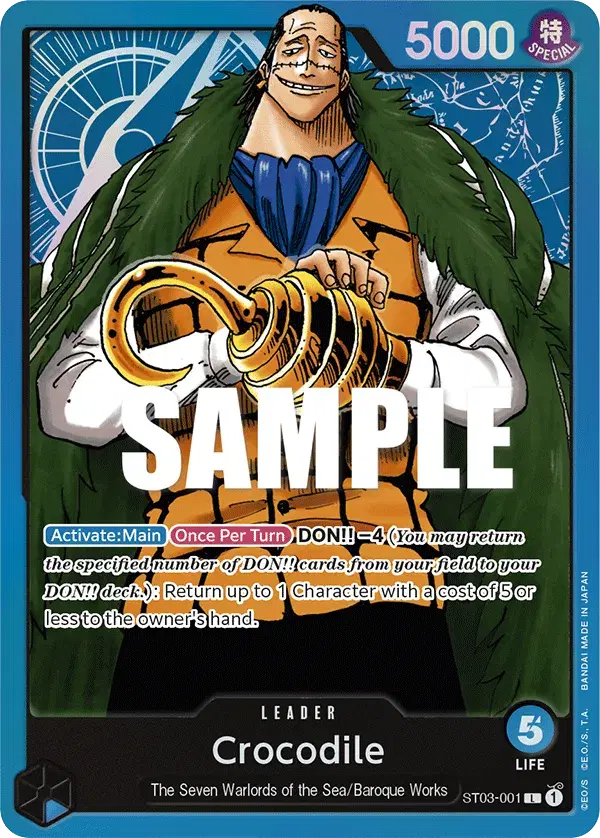 Crocodile The Seven Warlords of the Sea 1