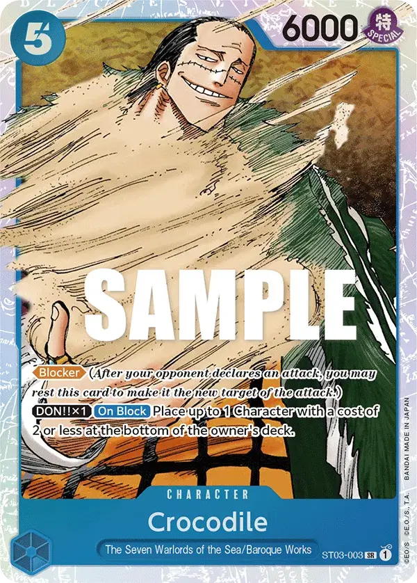 Crocodile The Seven Warlords of the Sea 3