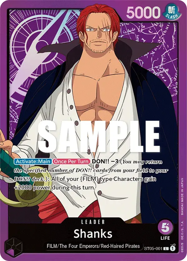 Shanks ONE PIECE FILM edition 1