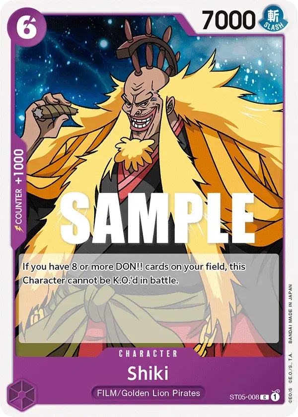 Shiki ONE PIECE FILM edition 8