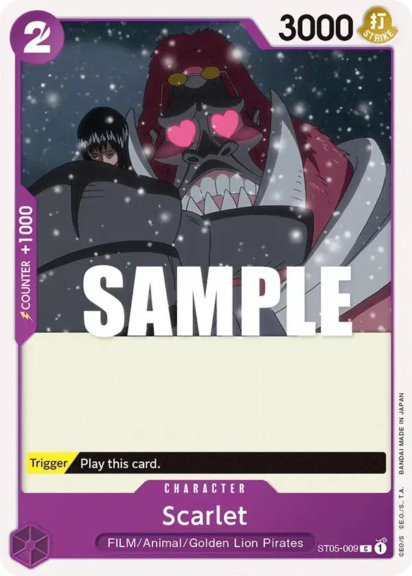 Scarlet ONE PIECE FILM edition 9