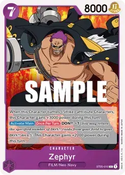 Zephyr ONE PIECE FILM edition