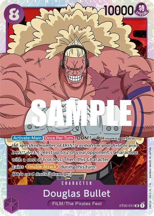 Douglas Bullet ONE PIECE FILM edition 11