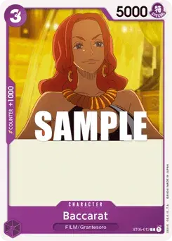 Baccarat ONE PIECE FILM edition