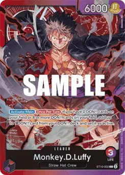 Monkey.D.Luffy Ultra Deck: The Three Captains