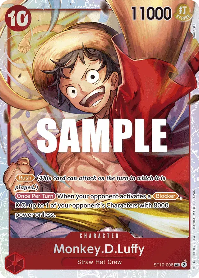 Monkey.D.Luffy Ultra Deck: The Three Captains 6