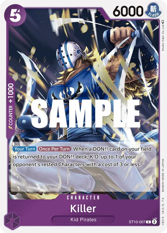 Killer Ultra Deck: The Three Captains 7