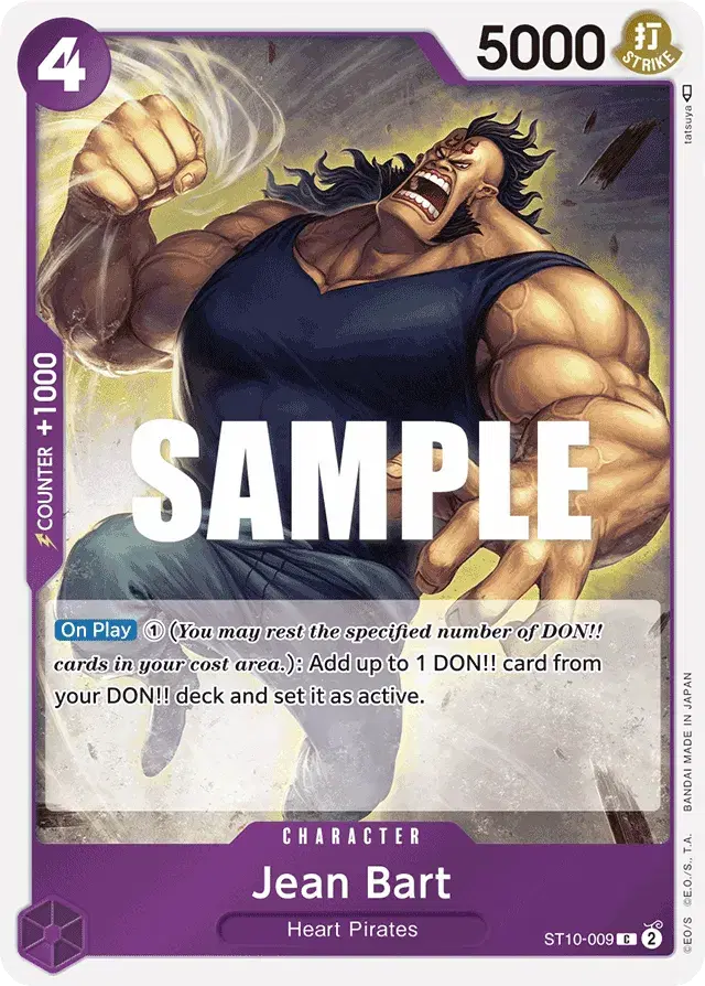 Jean Bart Ultra Deck: The Three Captains 9