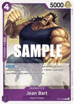 Jean Bart Ultra Deck: The Three Captains