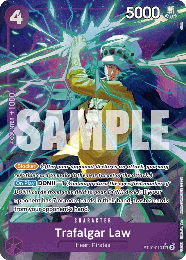 Trafalgar Law Ultra Deck: The Three Captains 10