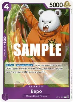 Bepo Ultra Deck: The Three Captains