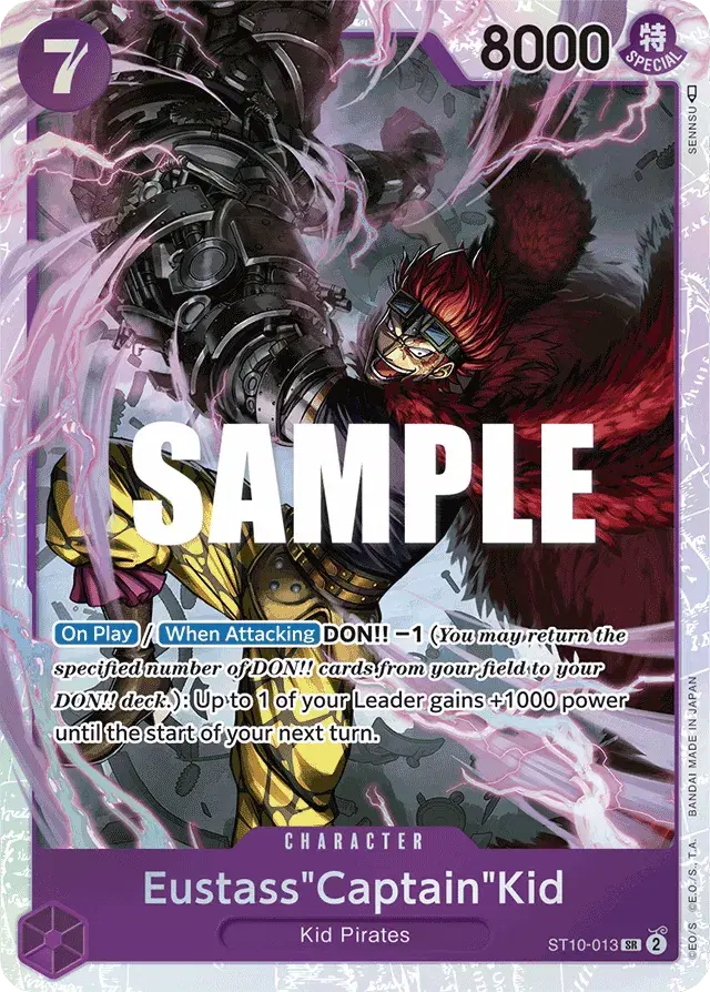 Eustass"Captain"Kid Ultra Deck: The Three Captains 13