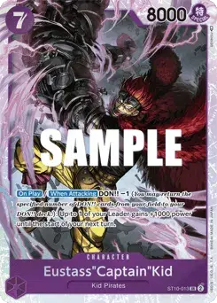 Eustass"Captain"Kid Ultra Deck: The Three Captains