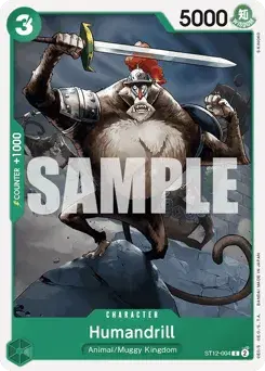 Humandrill Zoro and Sanji