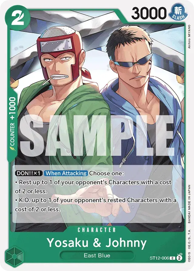 Yosaku & Johnny Zoro and Sanji 6