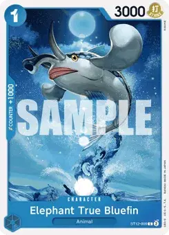 Elephant True Bluefin Zoro and Sanji