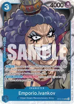 Emporio.Ivankov Zoro and Sanji
