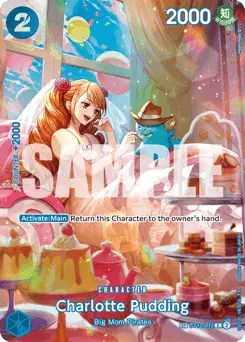 Charlotte Pudding Zoro and Sanji