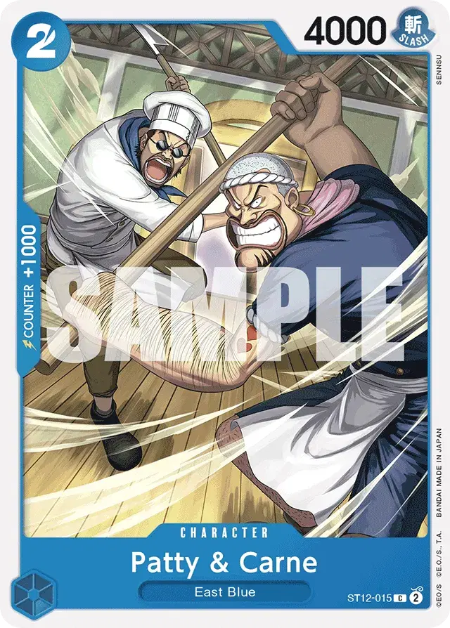 Patty & Carne Zoro and Sanji 15