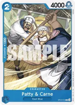 Patty & Carne Zoro and Sanji