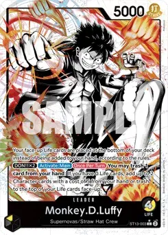 Monkey.D.Luffy Ultra Deck: The Three Brothers