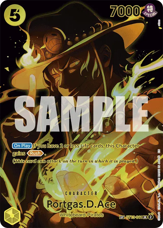 Portgas.D.Ace Ultra Deck: The Three Brothers 11