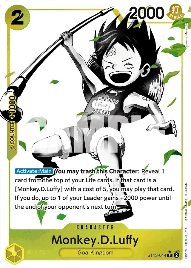 Monkey.D.Luffy Ultra Deck: The Three Brothers 14