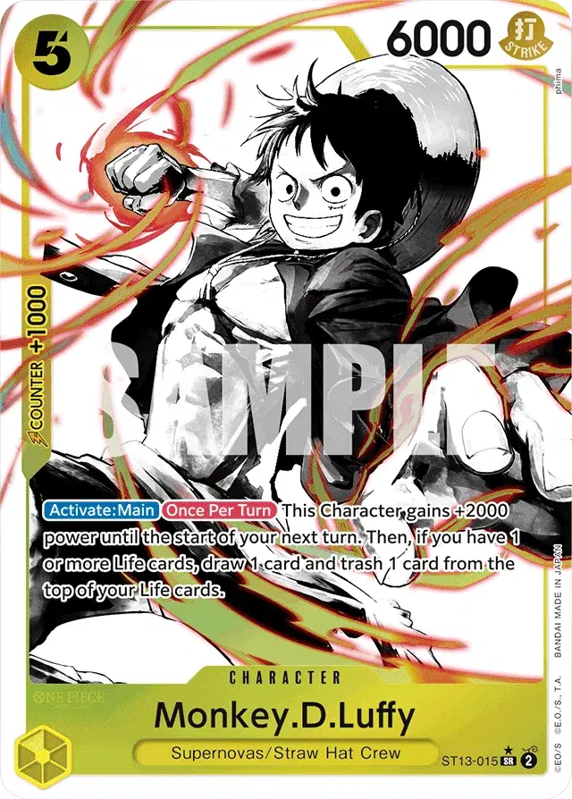 Monkey.D.Luffy Ultra Deck: The Three Brothers 15
