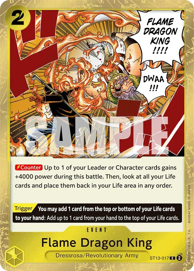 Flame Dragon King Ultra Deck: The Three Brothers 17