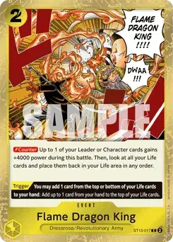 Flame Dragon King Ultra Deck: The Three Brothers
