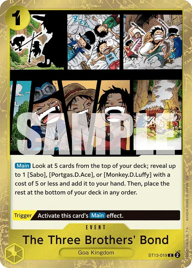 The Three Brothers' Bond Ultra Deck: The Three Brothers 19
