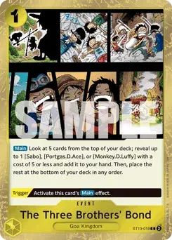 The Three Brothers' Bond Ultra Deck: The Three Brothers