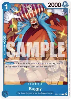 Buggy BLUE Donquixote Doflamingo