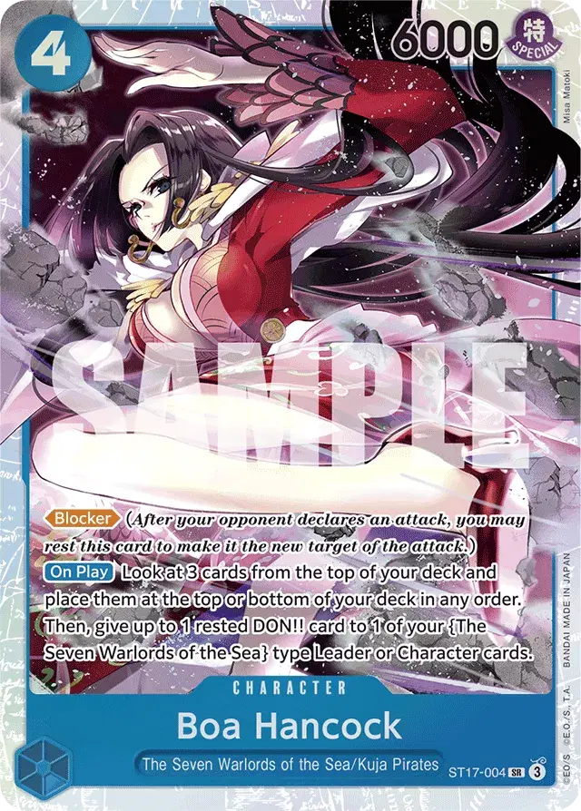 Boa Hancock BLUE Donquixote Doflamingo 4
