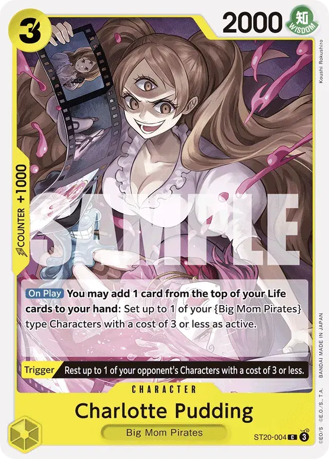 Charlotte Pudding YELLOW Charlotte Katakuri 4
